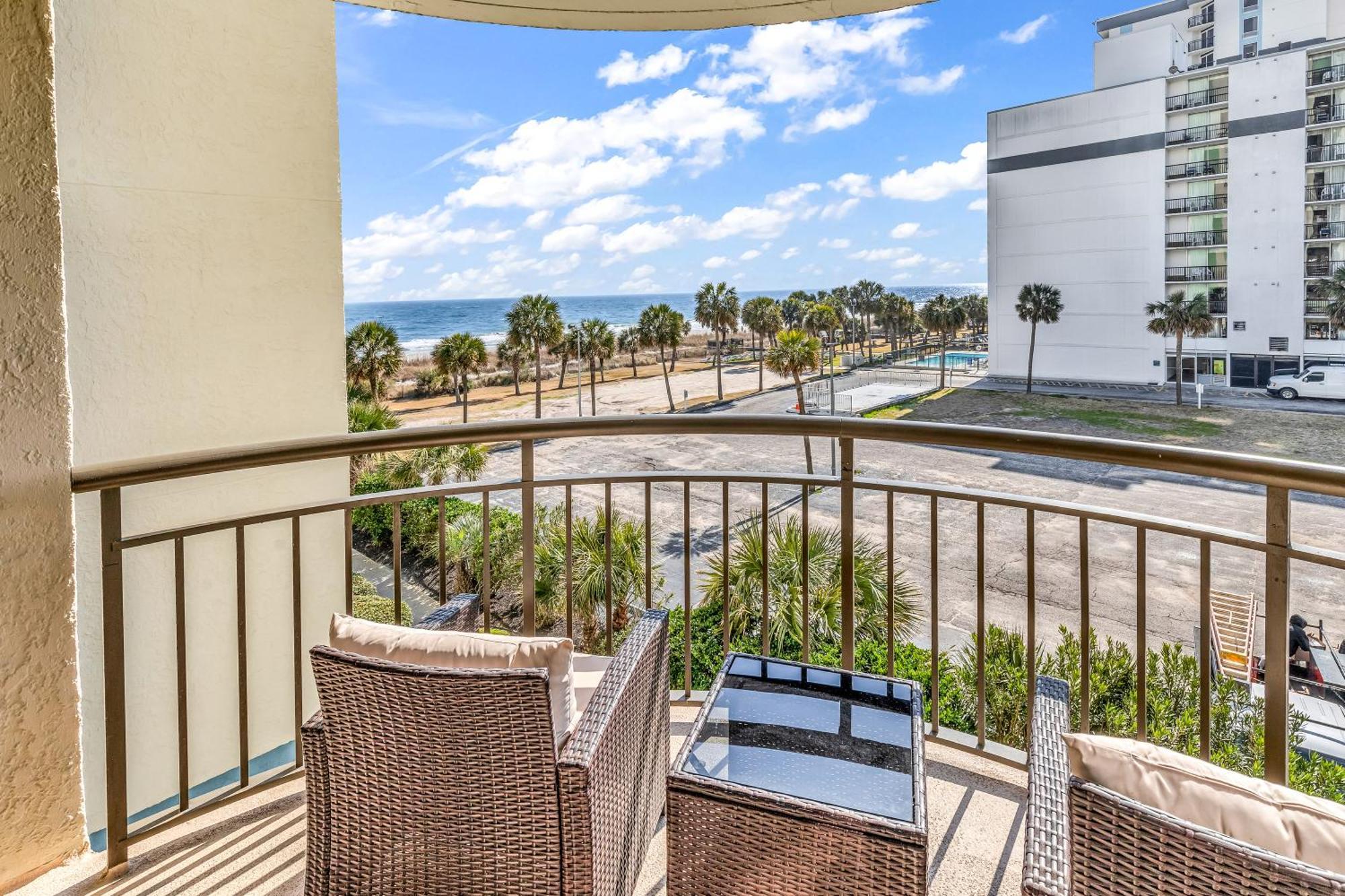 Oceanfront Condo Steps To The Beach W No Resort Fees Myrtle Beach Eksteriør bilde